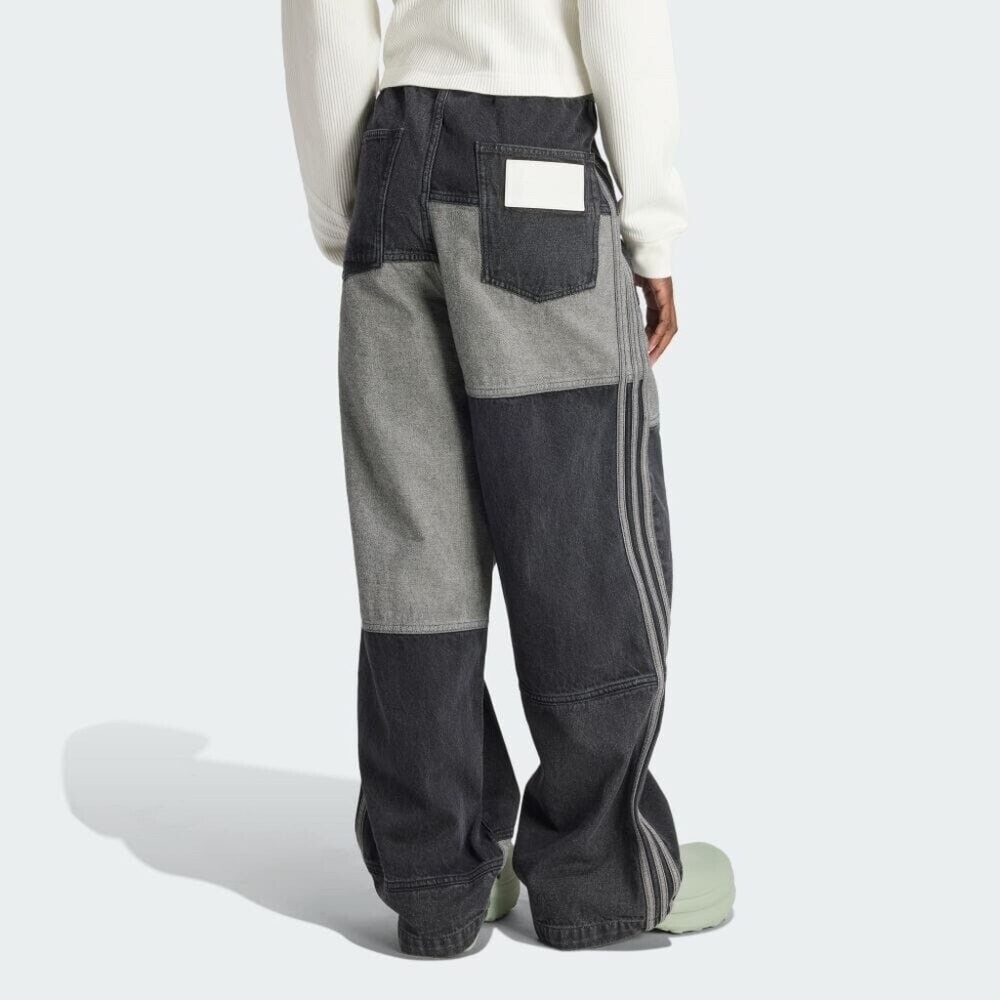 ADIDAS ORIGINALS X KSENIASCHNAIDER 3 STRIPE JEANS